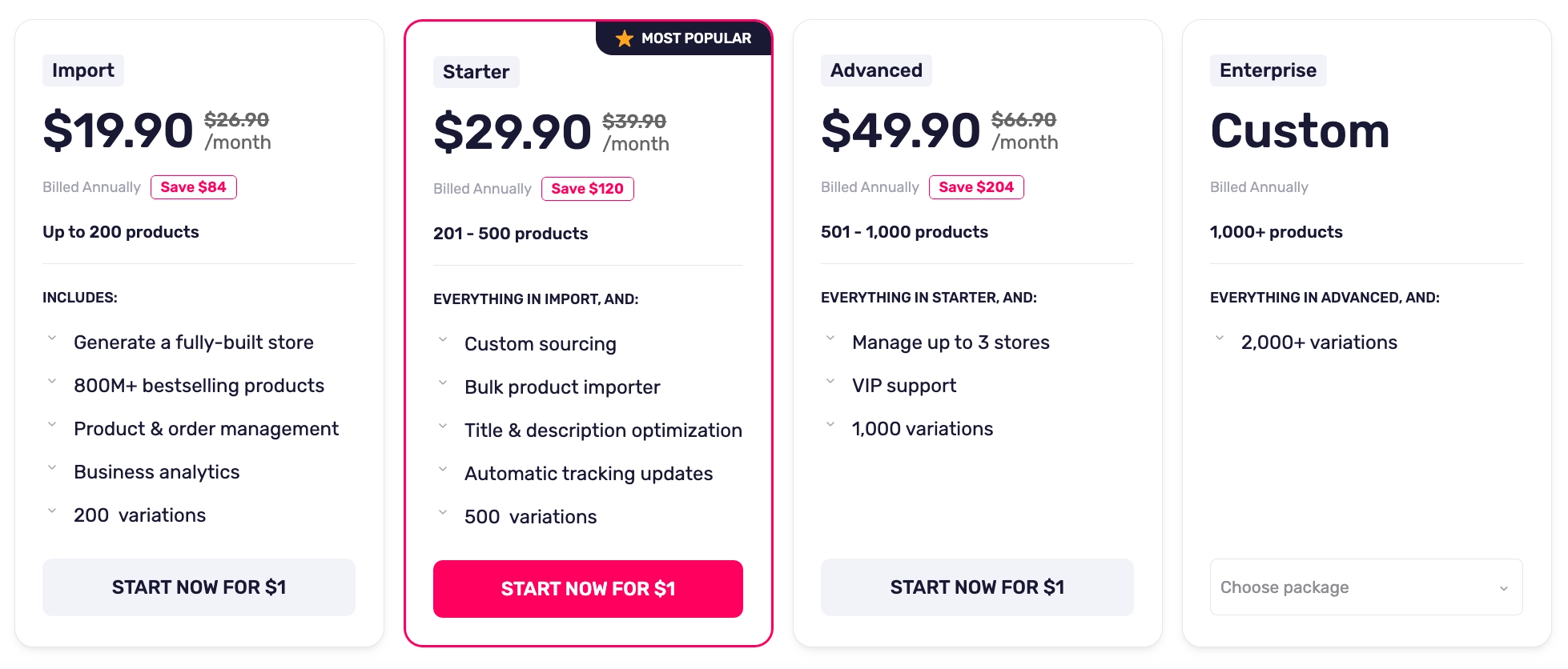 Pricing Plans